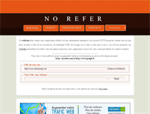 Tablet Screenshot of norefer.com